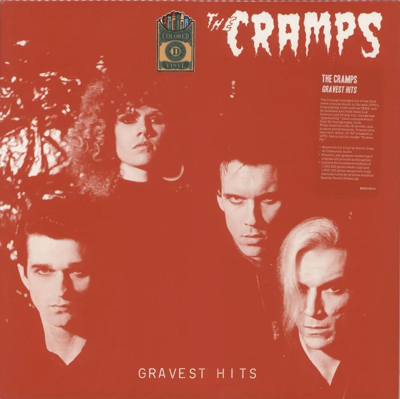 The Cramps Gravest Hits EP - Red Vinyl US 12" vinyl