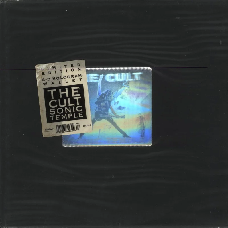 The Cult Sonic Temple Canadian Vinyl LP