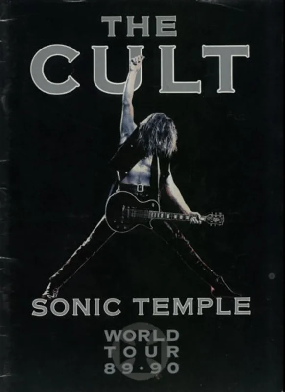 The Cult Sonic Temple World Tour 89/90 UK Tour programme