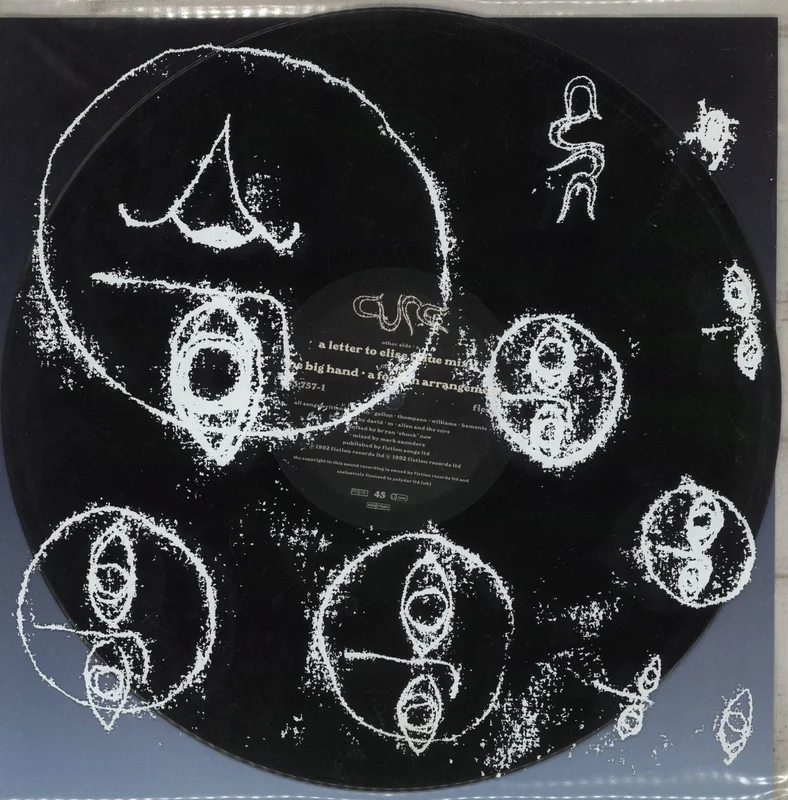 The Cure A Letter To Elise - Printed PVC Sleeve - VG UK 12" vinyl