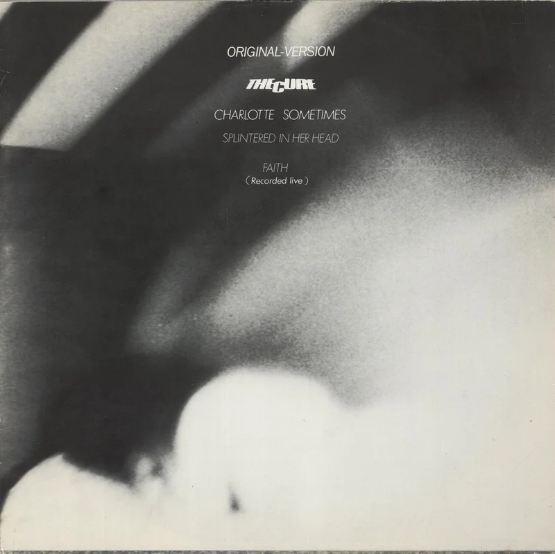 The Cure Charlotte Sometimes - Reissue + Barcode! German 12" vinyl