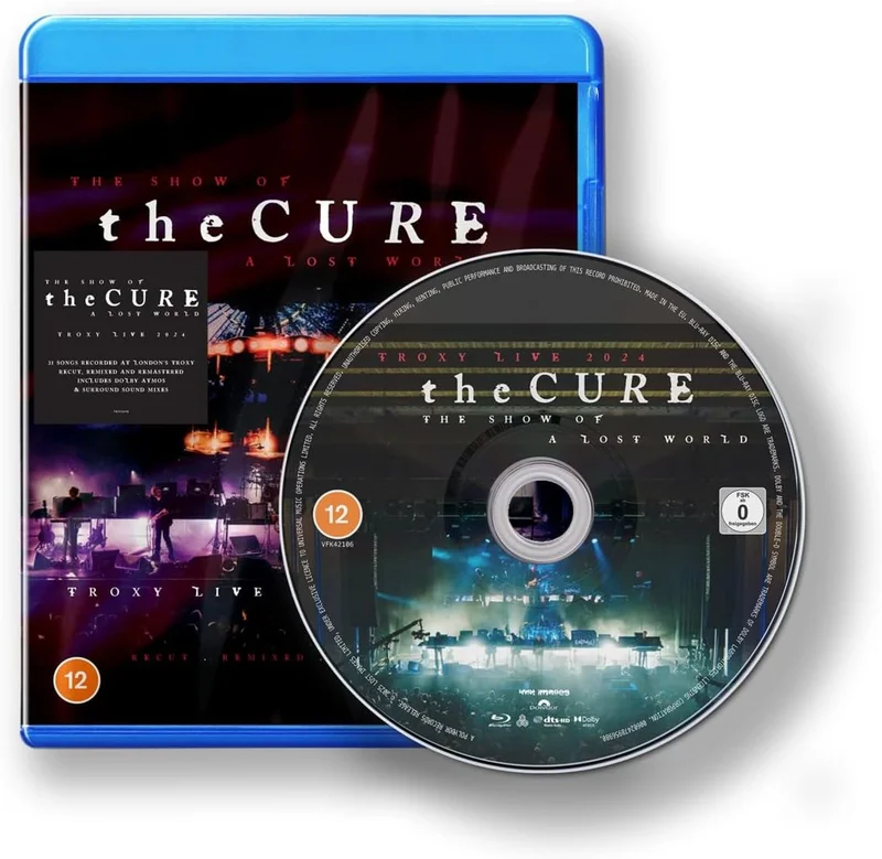 The Cure The Show Of A Lost World [Troxy Live 2024] - Dolby Atmos & 5.1 Surround Blu-Ray Disc - Sealed UK Blu Ray