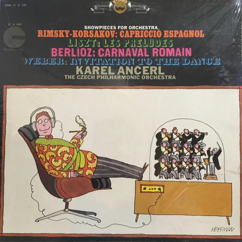The Czech Philharmonic Orchestra, Karel Anerl - Rimsky-Korsakov: Capriccio Espagnol/ Liszt: Les Preludes/ Berlioz: Carnaval Romain/ Weber: Invitation To The Dance