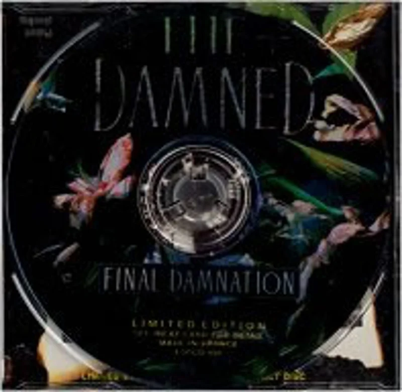 The Damned Final Damnation UK CD album