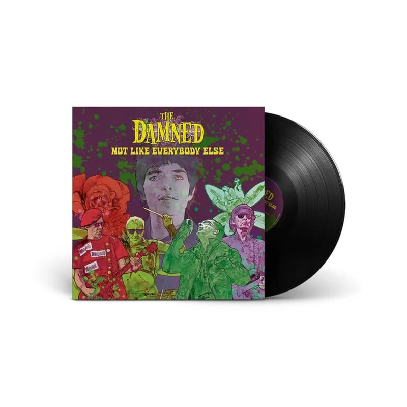 The Damned Not Like Everybody Else - Black Vinyl - Sealed UK Vinyl LP