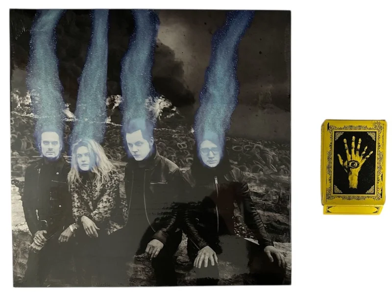 The Dead Weather Dodge and Burn - Package 25 - Yellow US Vinyl LP