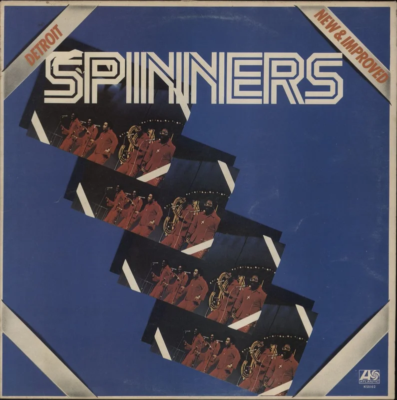 The Detroit Spinners New & Improved UK Vinyl LP