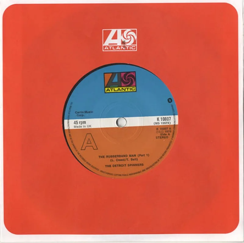 The Detroit Spinners The Rubberband Man UK 7" vinyl