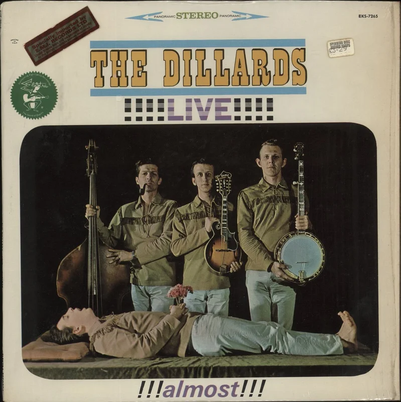 The Dillards Live US Vinyl LP