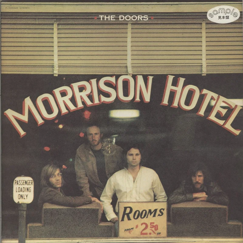The Doors Morrison Hotel Japanese Promo Vinyl LP