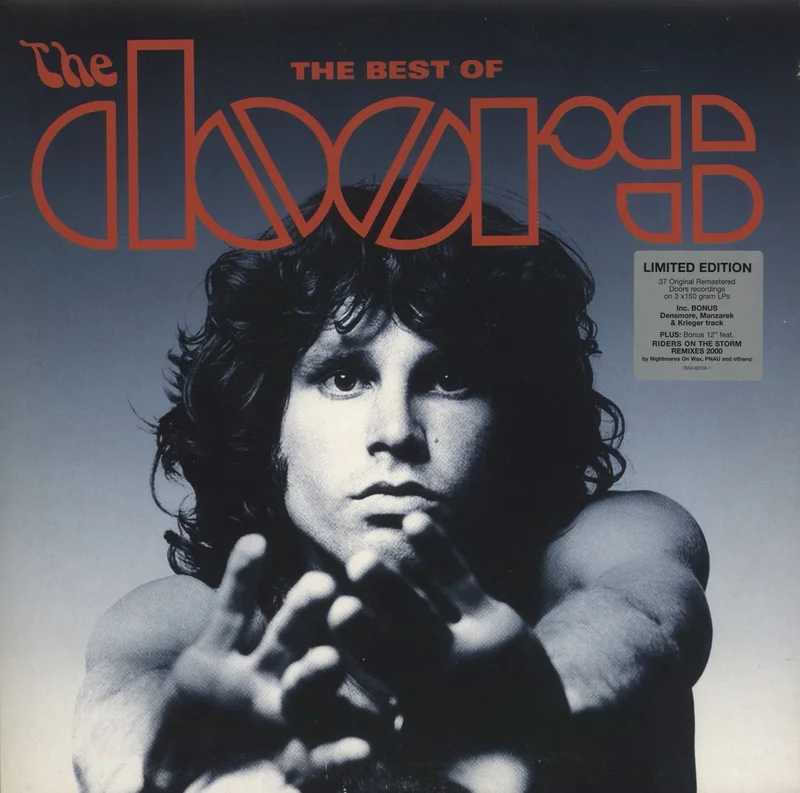 The Doors The Best Of German 3-LP vinyl set