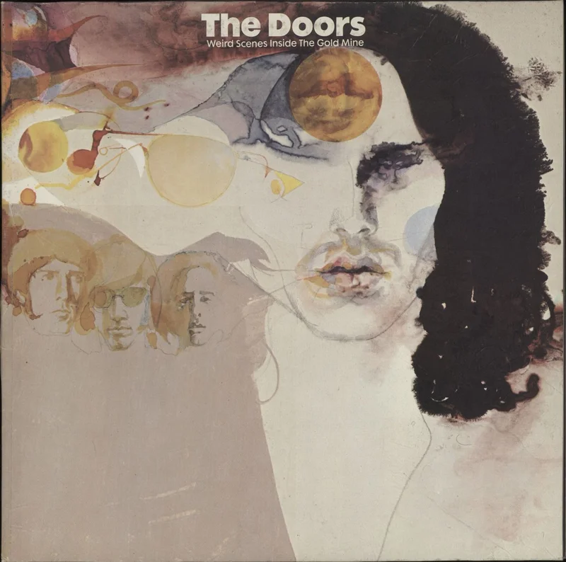 The Doors Weird Scenes Inside The Gold Mine German 2-LP vinyl set