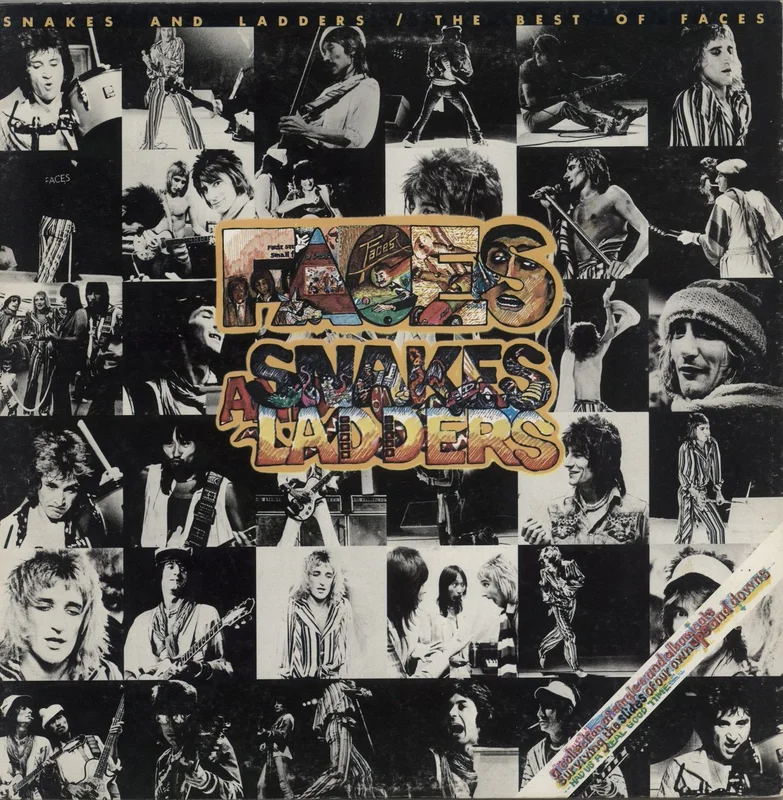 The Faces Snakes And Ladders - EX Japanese Vinyl LP