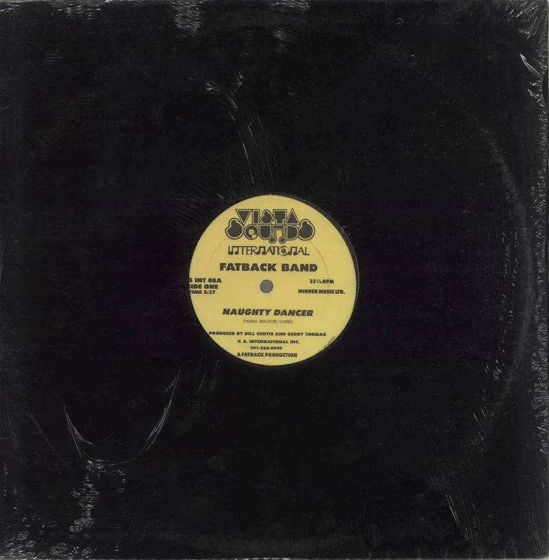 The Fatback Band Naughty Dancer US 12" vinyl