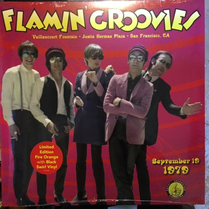 The Flamin' Groovies - Vaillancourt Fountain - Justin Herman Plaza - San Francisco, CA - September 19, 1979