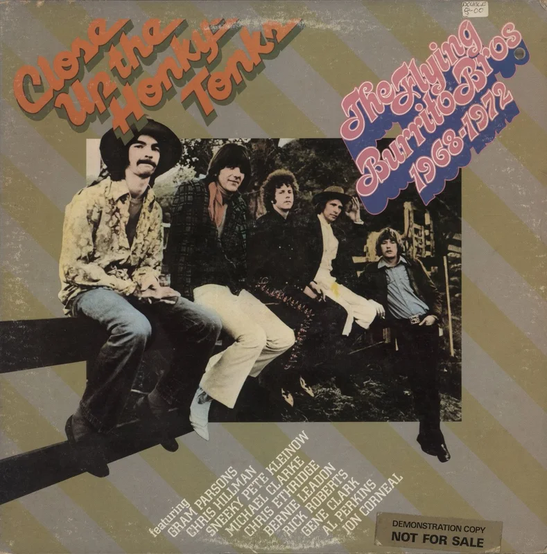 The Flying Burrito Brothers Close Up The Honky Tonks - EX - Promo UK Promo 2-LP vinyl set