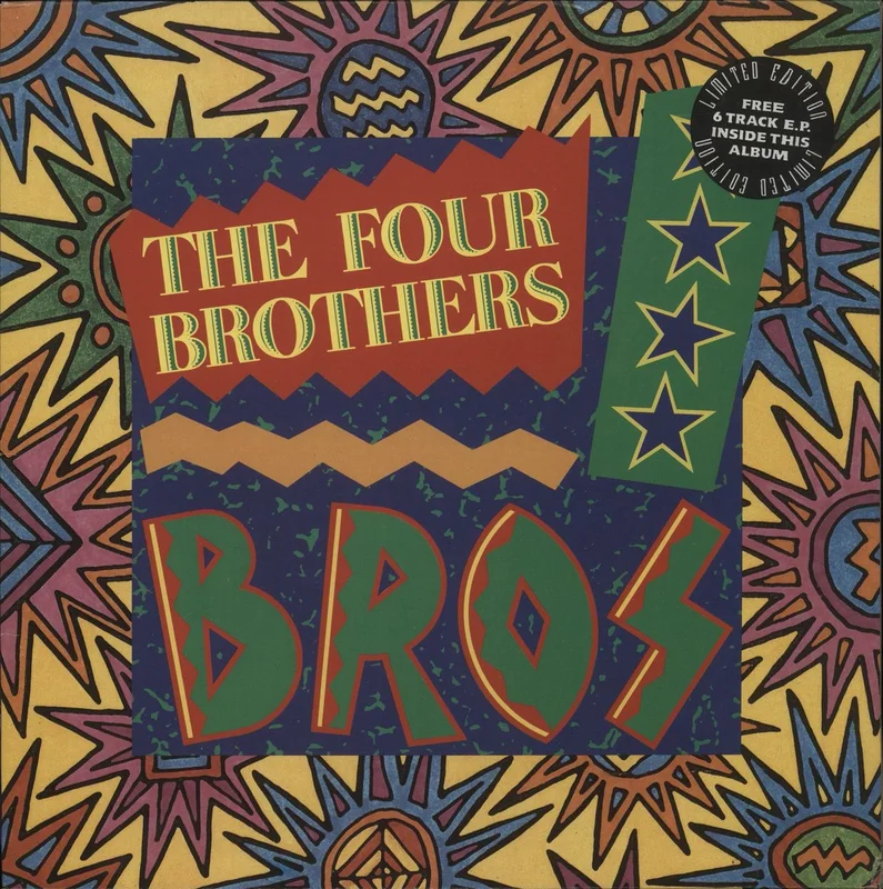 The Four Brothers Bros + 12" - Autographed UK Vinyl LP