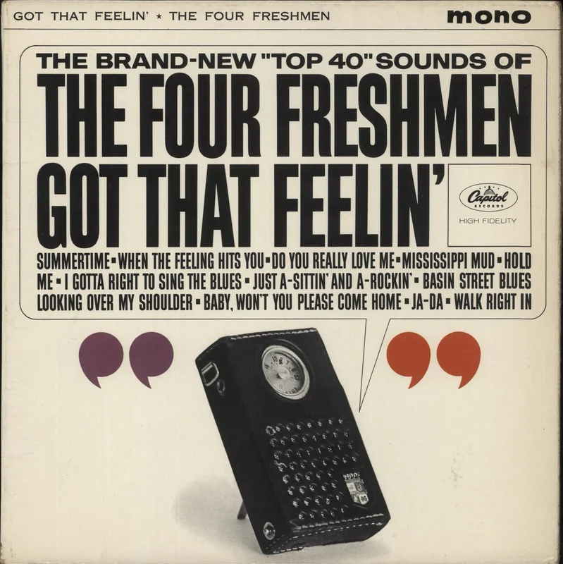 The Four Freshmen The Four Freshmen Got That Feelin' UK Vinyl LP