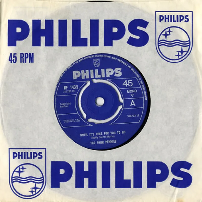 The Four Pennies Until It's Time For You To Go UK 7" vinyl