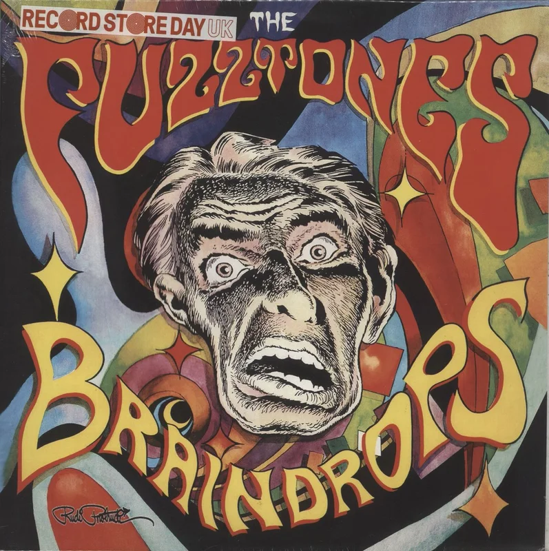 The Fuzztones Braindrops - Yellow / Red Splatter Vinyl + 7" - RSD18 - Sealed German Vinyl LP