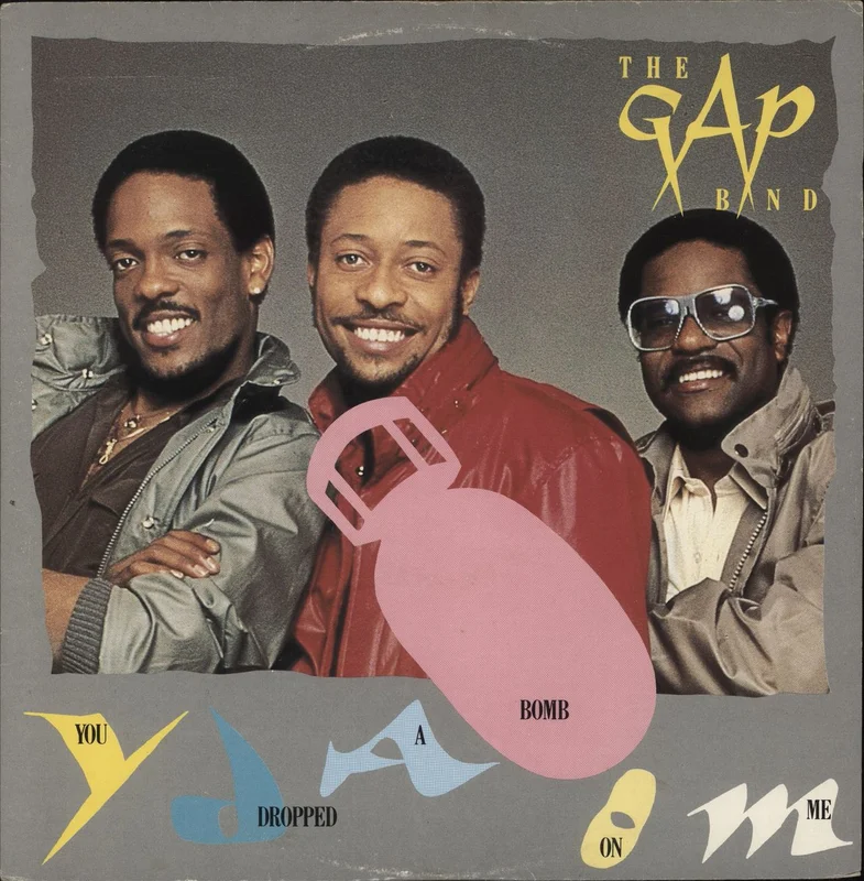 The Gap Band You Dropped A Bomb On Me UK 12" vinyl