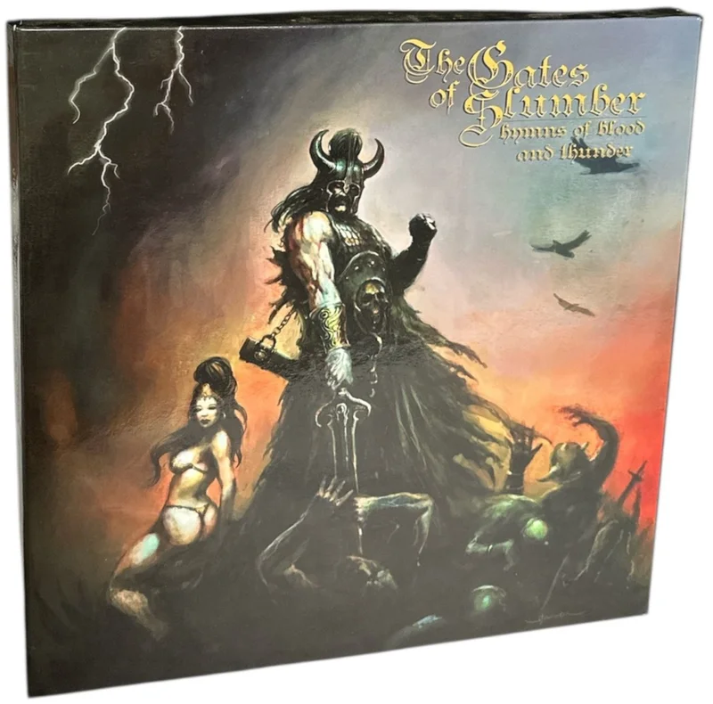 The Gates Of Slumber Hymns Of Blood And Thunder - Die Hard Edition UK 2-LP vinyl set