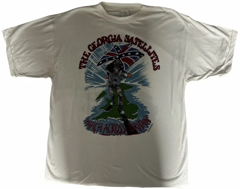 The Georgia Satellites March Across Britain UK T-shirt
