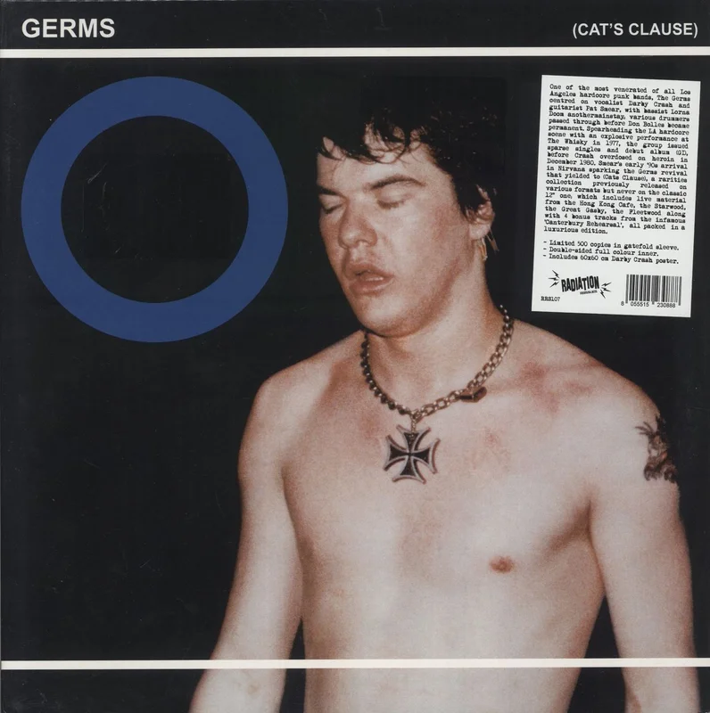 The Germs (Cat's Clause) - Sealed Italian Vinyl LP