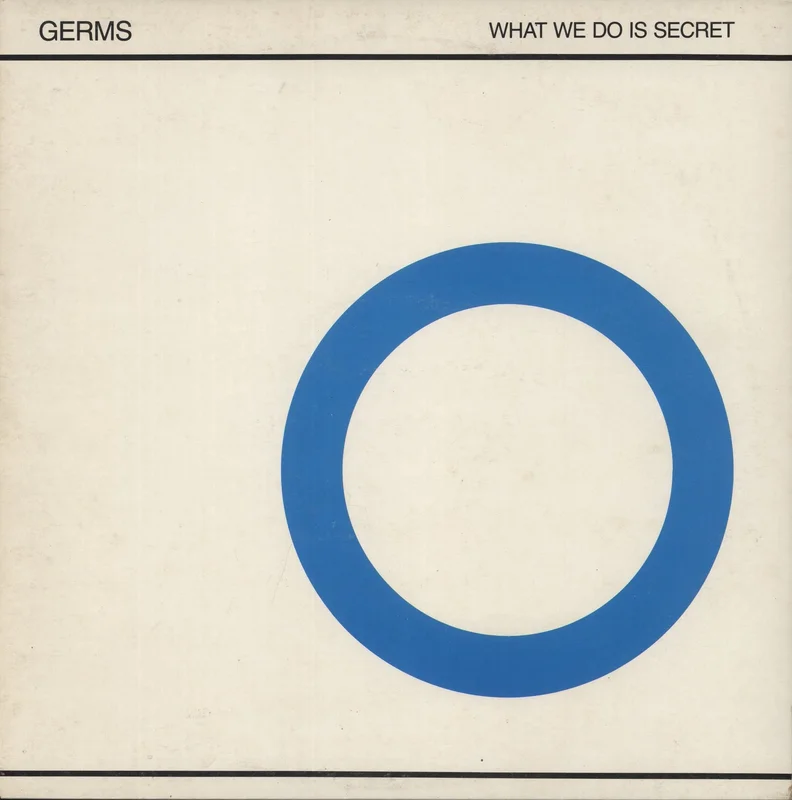 The Germs What We Do Is Secret Italian 12" vinyl