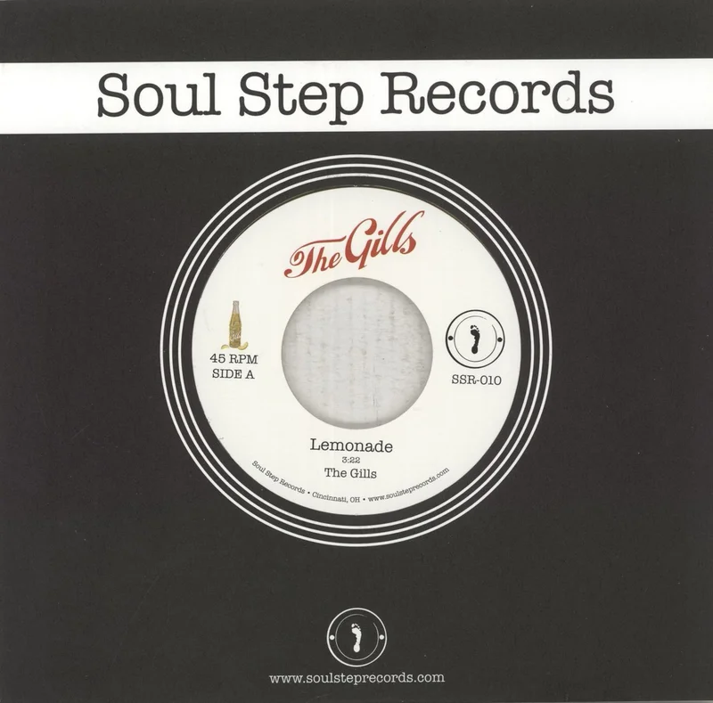 The Gills Lemonade - Yellow Vinyl US 7" vinyl