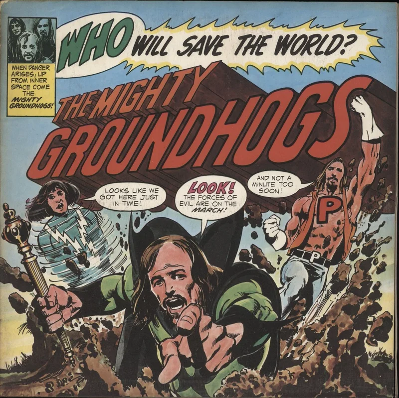 The Groundhogs Who Will Save The World? - VG UK Vinyl LP