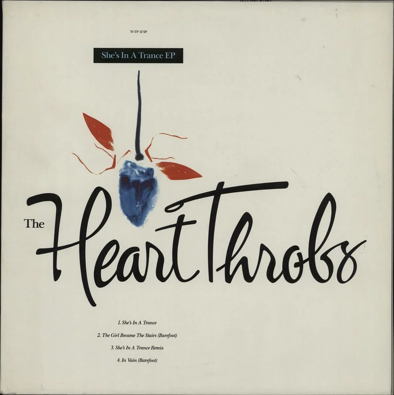 The Heart Throbs She's In A Trance EP UK 12" vinyl