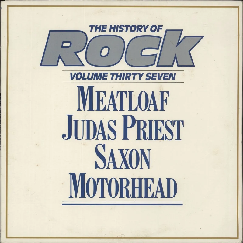 The History Of Rock The History Of Rock Volume Thirty Seven UK 2-LP vinyl set