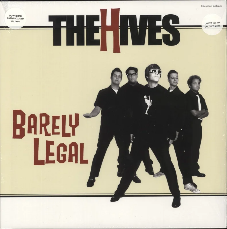 The Hives Barely Legal - Bronze Vinyl - Shrink Dutch Vinyl LP