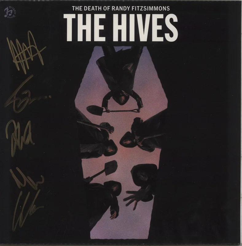 The Hives The Death Of Randy Fitzsimmons - Autographed UK Vinyl LP