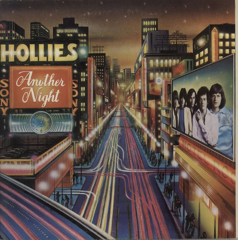 The Hollies Another Night Singapore Vinyl LP