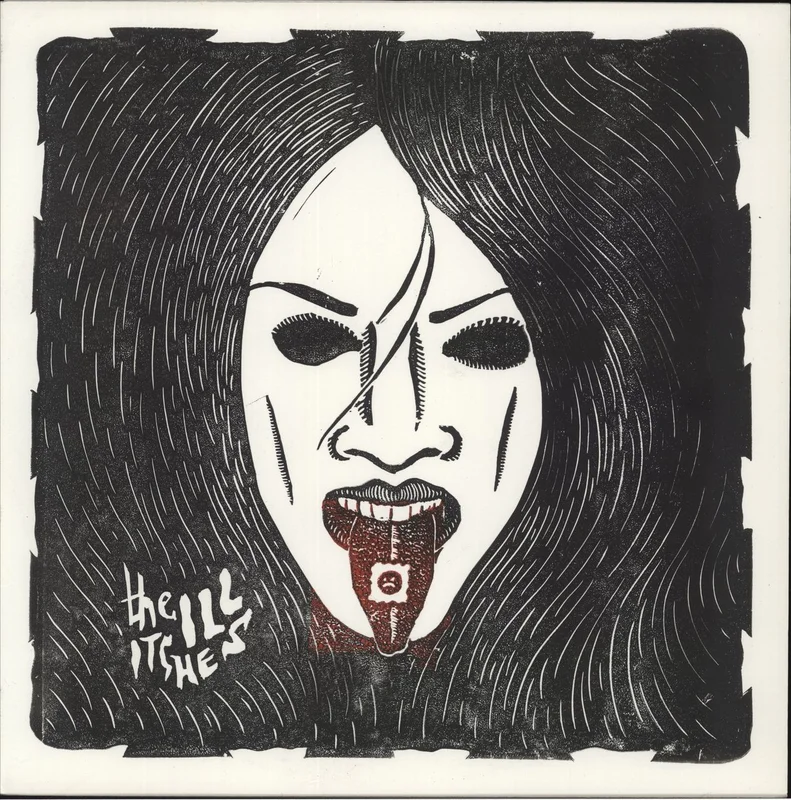 The ILL Itches The Ill Itches - Red/black/white split vinyl US Vinyl LP