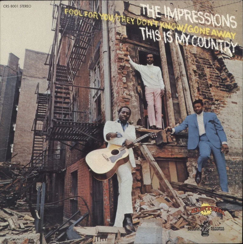The Impressions This Is My Country US Vinyl LP