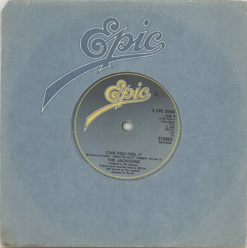 The Jackson Five Can You Feel It UK 7" vinyl