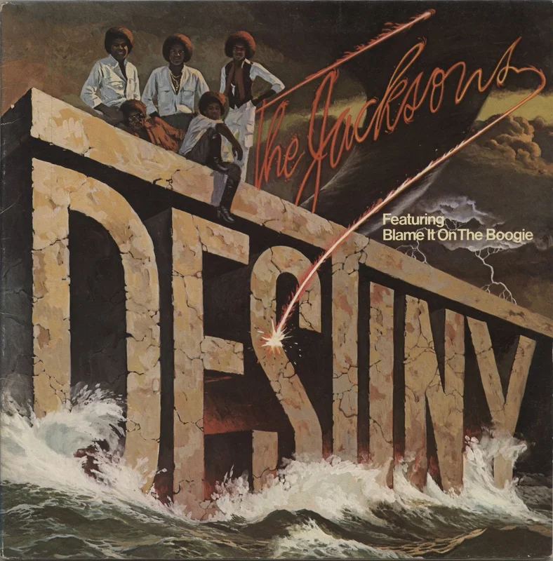 The Jackson Five Destiny - EX UK Vinyl LP
