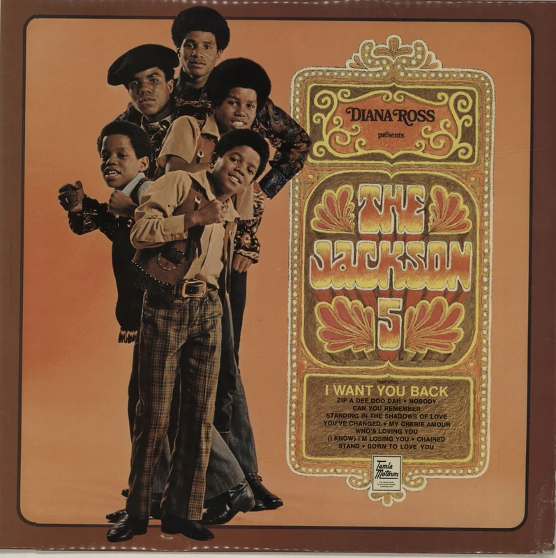 The Jackson Five Diana Ross Presents The Jackson 5 UK Vinyl LP