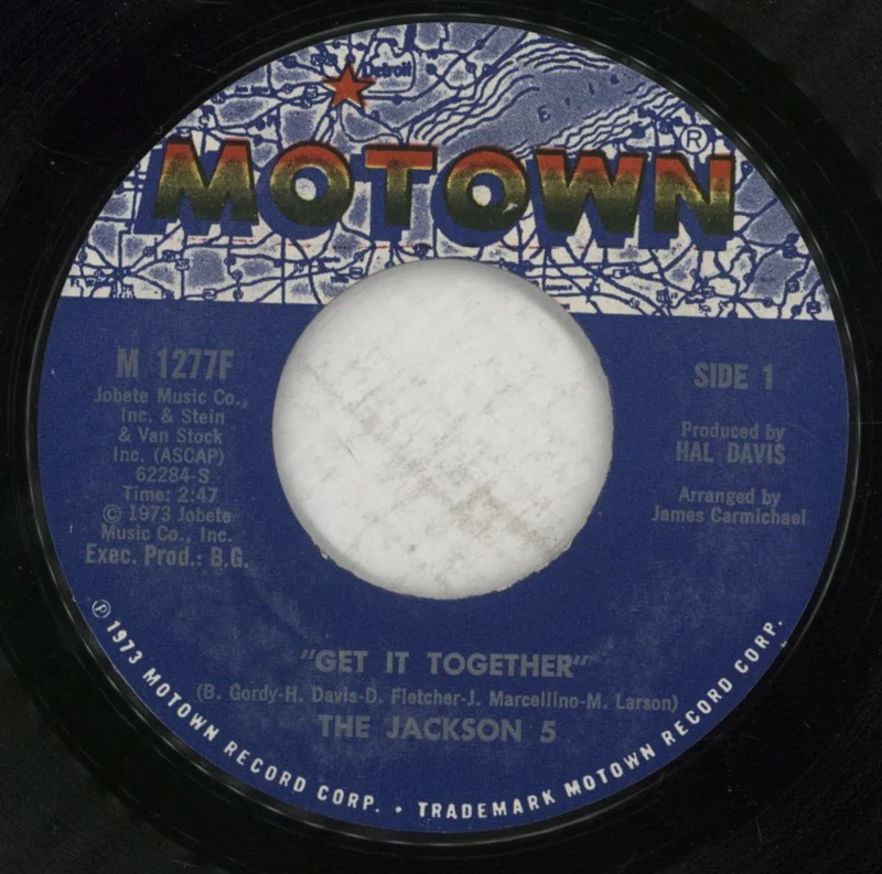 The Jackson Five Get It Together US 7" vinyl