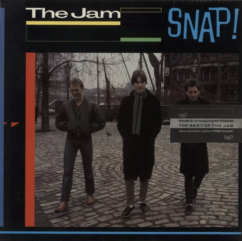 The Jam Snap! - Complete + Stickered - VG UK 2-LP vinyl set