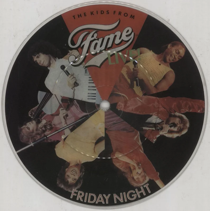 The Kids From Fame Friday Night UK 7" picture disc