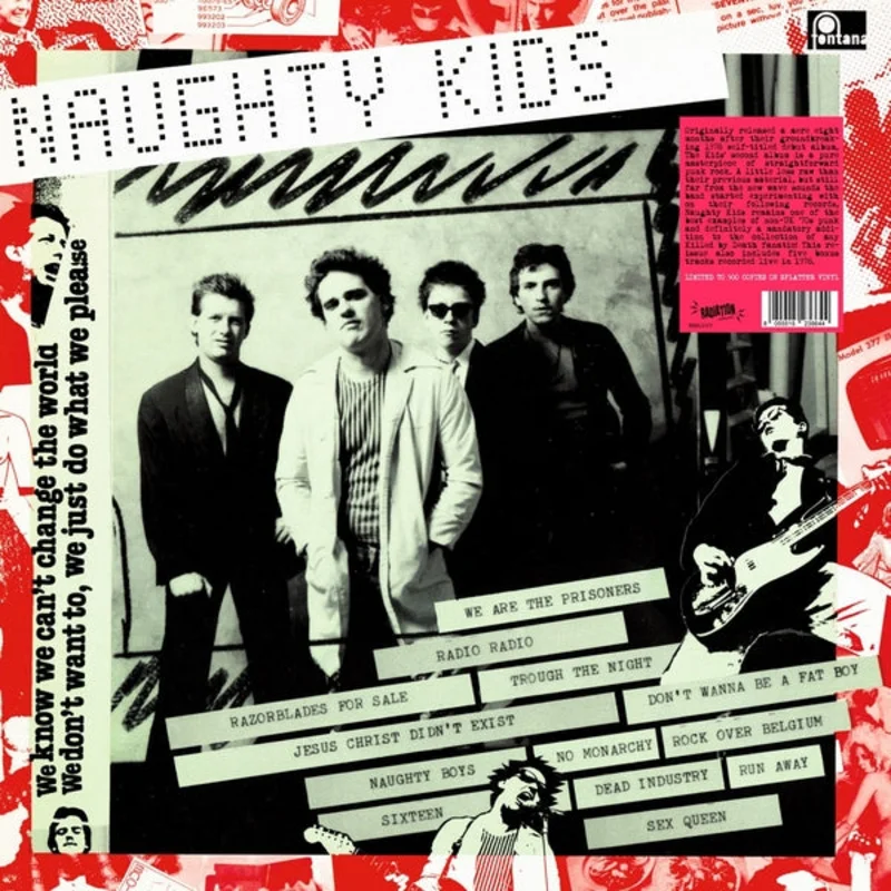 THE KIDS Naughty Kids (Splatter Vinyl) [Lp]