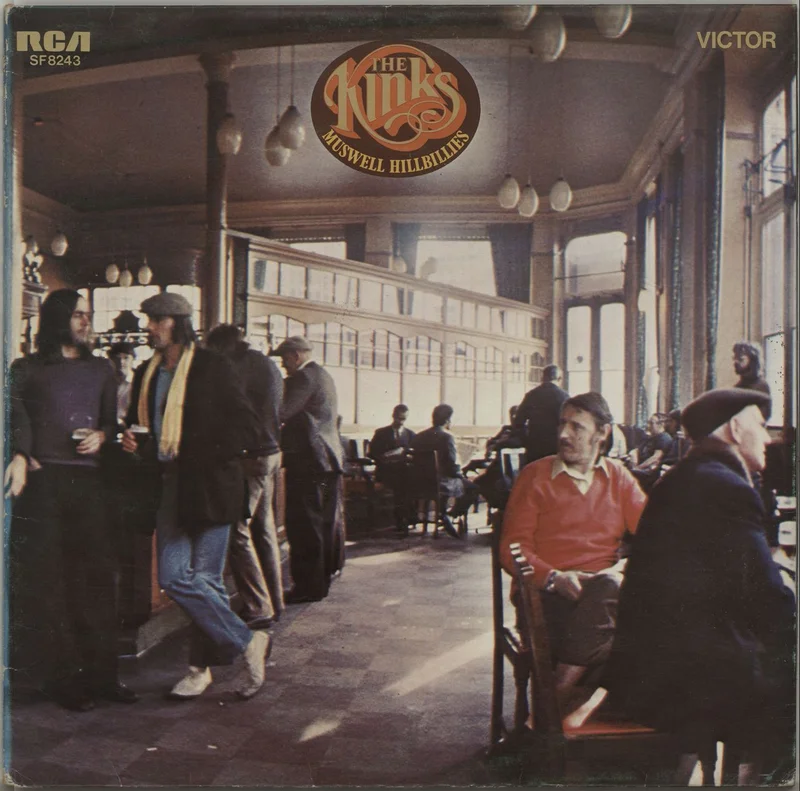 The Kinks Muswell Hillbillies - EX UK Vinyl LP