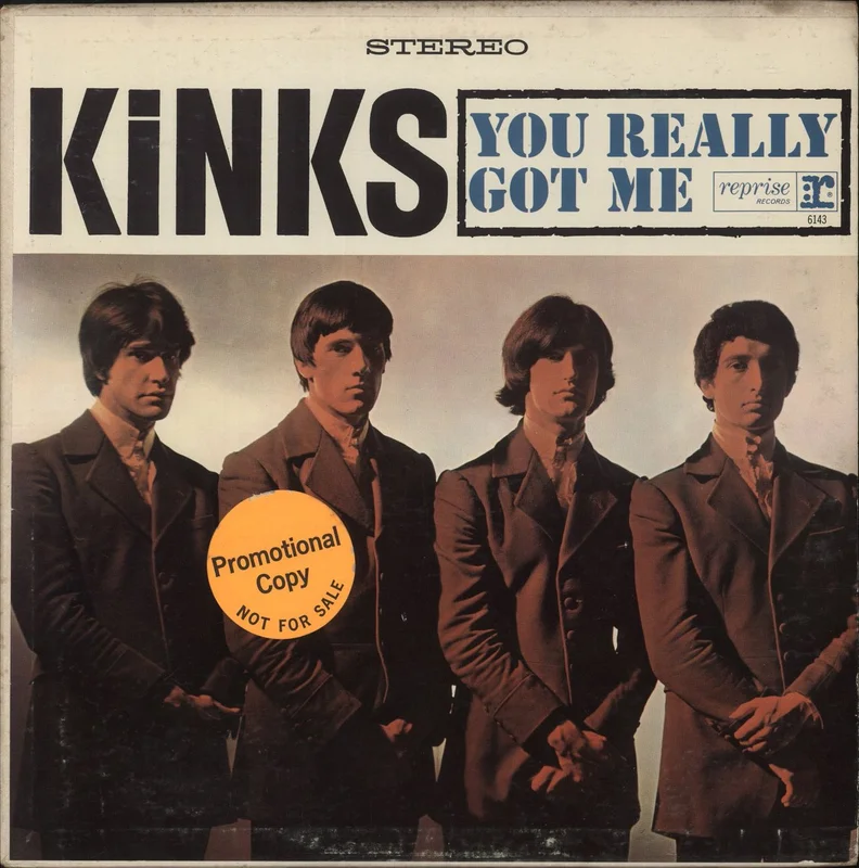 The Kinks You Really Got Me - 1st - Promo Stickered US Vinyl LP