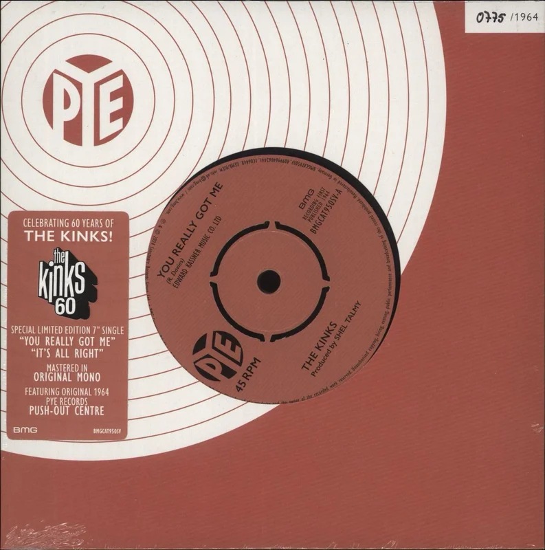 The Kinks You Really Got Me - Sealed UK 7" vinyl