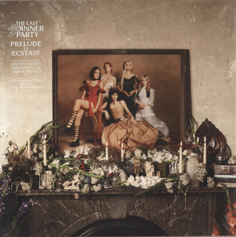 The Last Dinner Party Prelude To Ecstasy: Rough Trade - Cream Vinyl + Autographed Print UK Vinyl LP