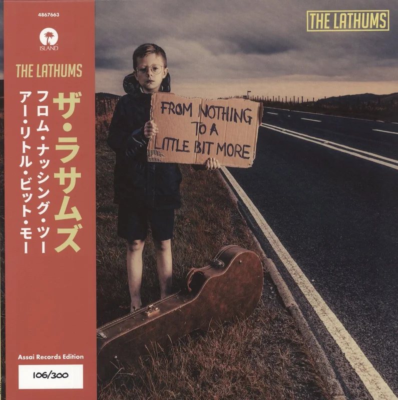 The Lathums From Nothing To A Little Bit More - Red Vinyl - Assai Edition UK Vinyl LP